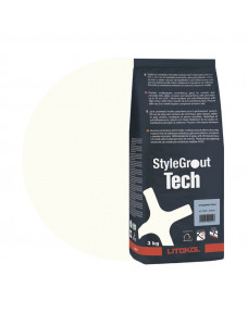 Затирка StyleGrout Tech затирочная смесь, 3кг (SGTCHWHT10063), WHITE 1 белый